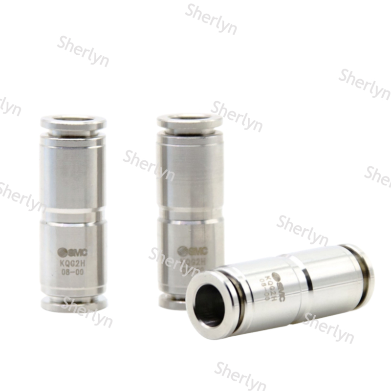KQG2H12-00 Bộ nối ống thẳng SMC KQG2 Series, kiểu nối ống-ống kiểu nhấn 12 mm đến ống 12 mm 4E2-9ET/KQ2A60