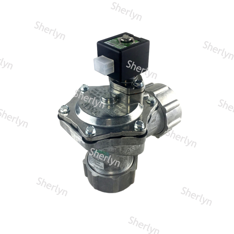 Van xung điện từ ASCO SCG353A065, Van xung giao diện quay, Phớt NBR, Dòng 353, Van xung kép cho bộ thu bụi