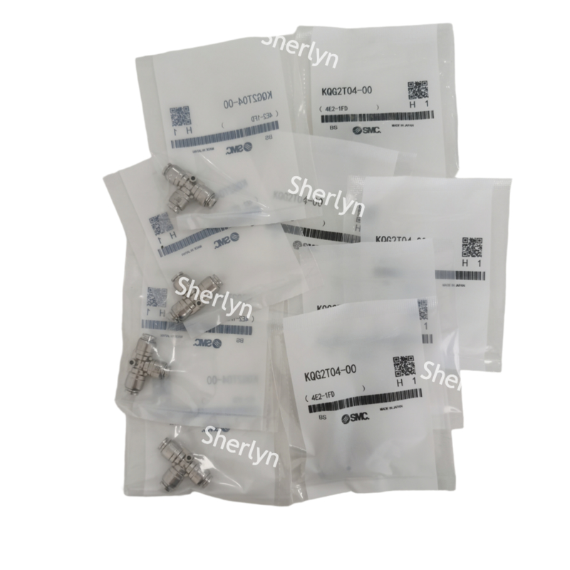 Khớp nối SMC bằng thép không gỉ KQG2T04-01S Ống 4MM Kích thước 4E2-2FD/KQ2AA34
