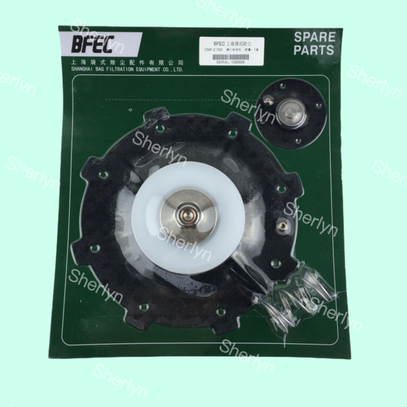 Màng cao su van xung DMF-Z-76S DMF-Y-76S 3'' Inch Góc phải