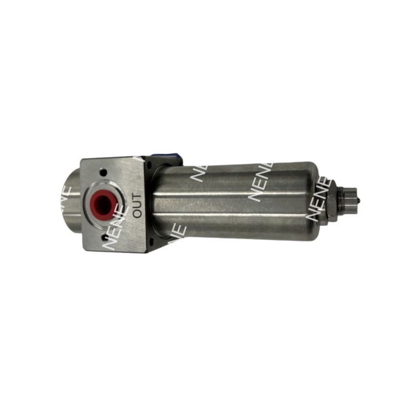 Bộ lọc thép không gỉ SF200, kích thước ren 1/4", Bộ điều chỉnh áp suất và bôi trơn khí nén