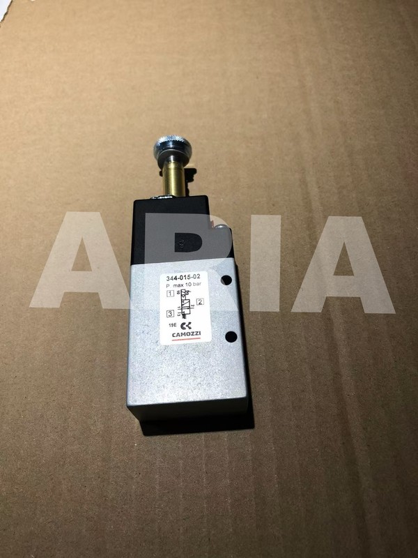 Camozzi 344-015-02-G77 Solenoid Valve with G1/8 G1/4 Ports 0 ÷ 60°C Temperature Range
