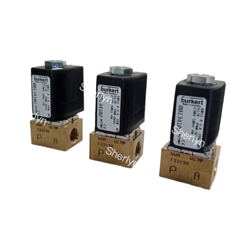 Burkert Solenoid Valve 00221669 6213 Type G1 2/2 Normally Closed