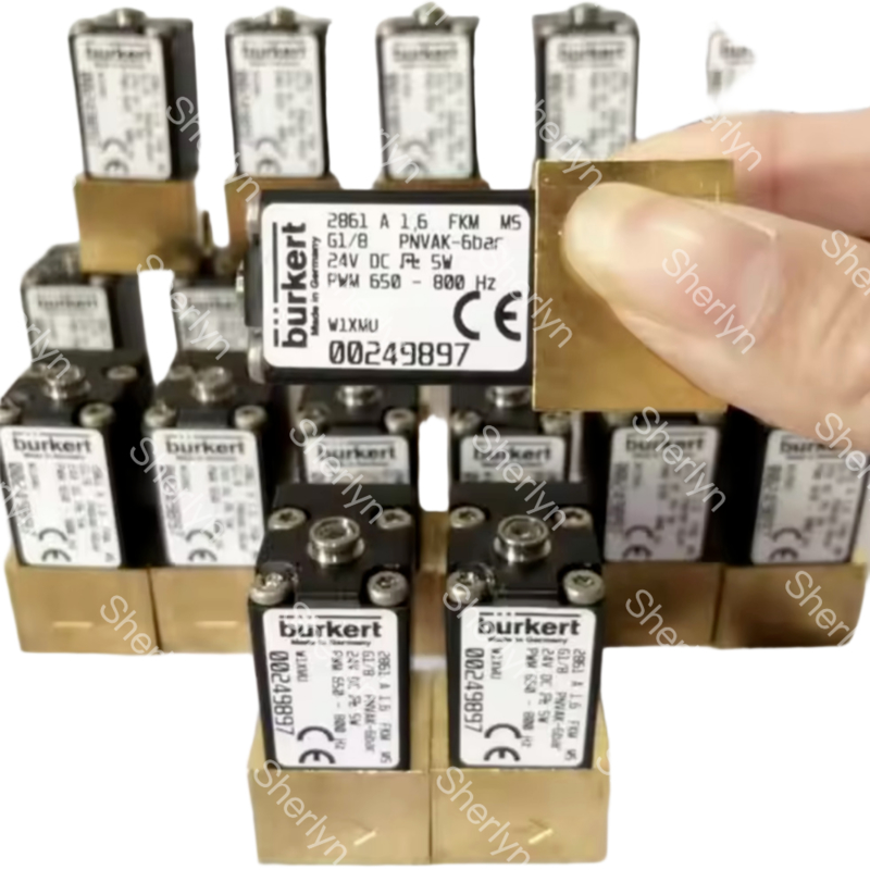 Burkert 6281 Loại 00221845 G1/2 NBR Lớp van bằng đồng kín AC24V