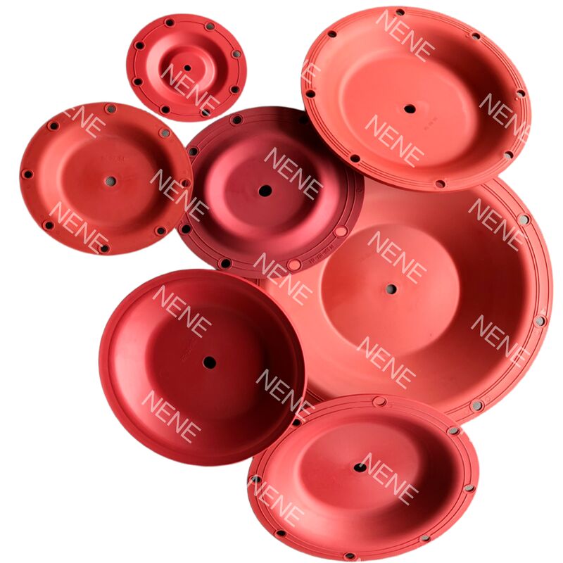 286-098/107/008/099/007-354 Red Rubber Shengbaide Pneumatic Diaphragm Pump Accessories Diaphragm Plate
