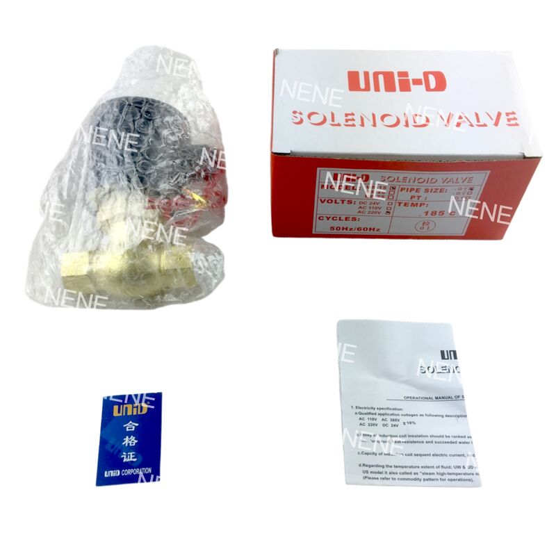 US-10 UNID Pneumatic Solenoid Valve 3/8" NPT 2/2 Way thường đóng (N.C.)