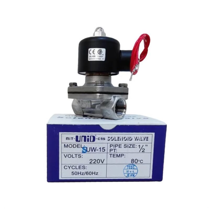 UNID Solenoid Valve SUW-15 Stainless Steel 316 Steam Solenoid Valve Ventil hơi nước