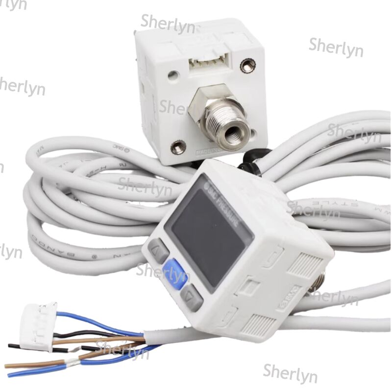 Công tắc áp suất kỹ thuật số cấp công nghiệp SMC ISE30A-01-N-L Đầu ra NPN Dải 1MPa Giám sát áp suất hệ thống khí nén Đặc biệt