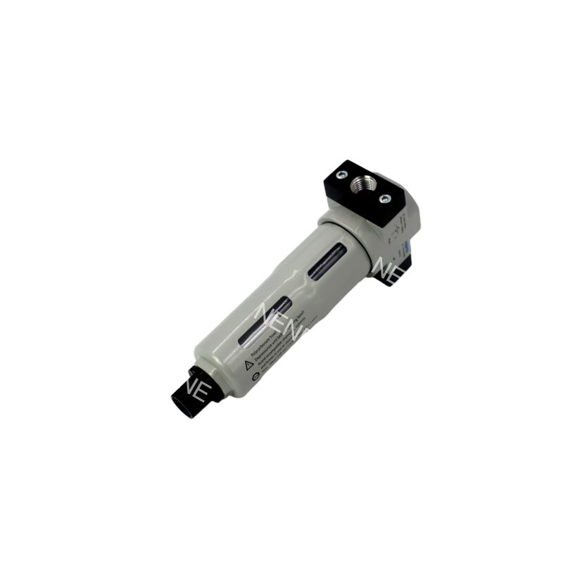 Với máy đo áp suất 0,5-12bar Festo LFR-3/8-D-MINI 162682 G3/8 40μm Máy điều chỉnh bộ lọc hợp kim kẽm