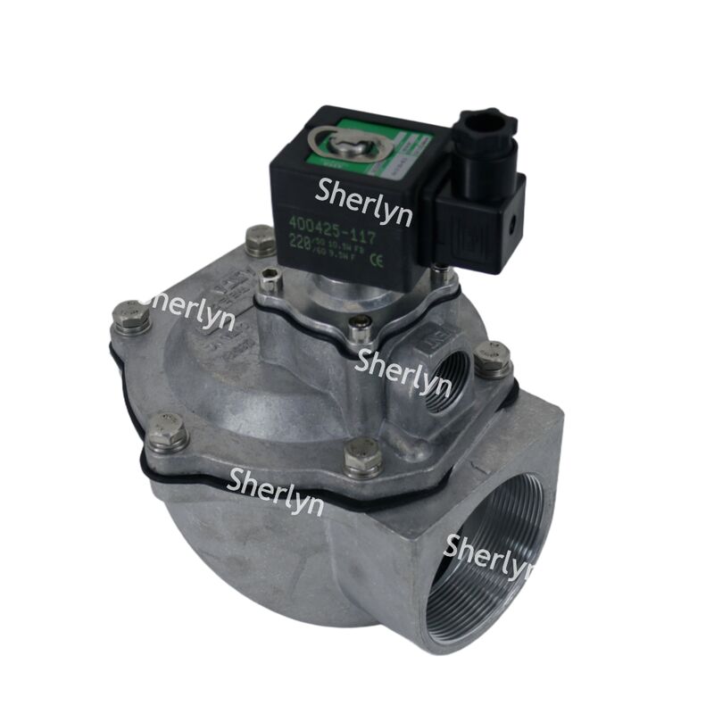 2-1/2 Inch Threaded Port Diaphragm Valve ASCO SCG353A051 353 Dòng làm sạch bụi công nghiệp