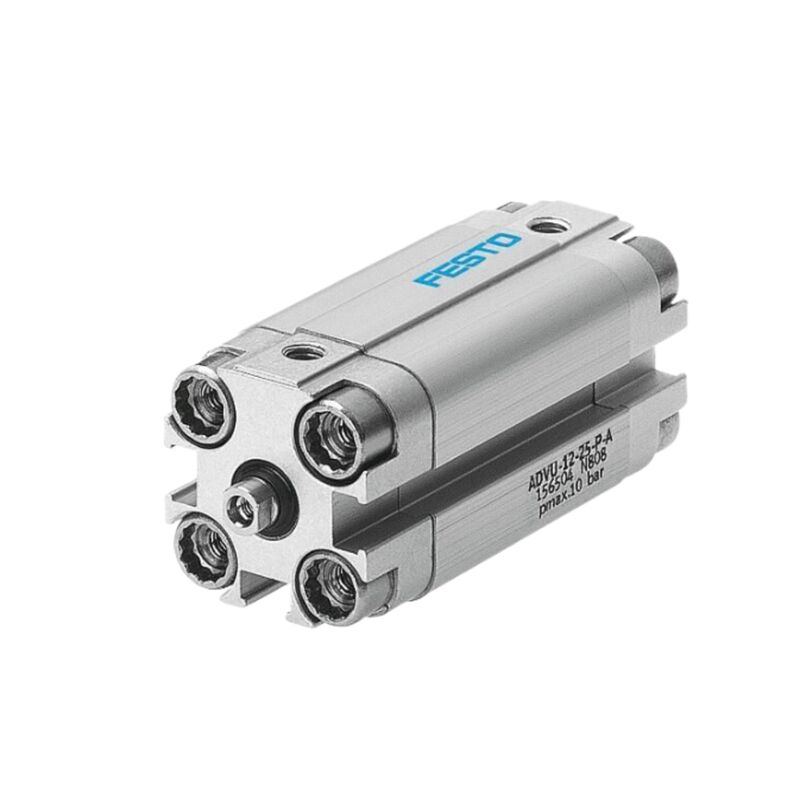 Đối với tự động hóa lắp ráp Festo ADVU-16-5-P-A 156507 xi lanh hoạt động kép nhỏ gọn 16mm Bore 5mm Stroke Internal Thread M5 Port Magnetic Piston ISO 6432