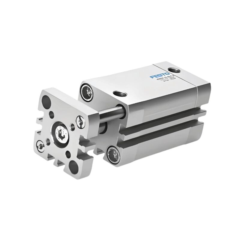 Xi lanh nhỏ gọn tác động kép có thanh dẫn hướng – Festo ADNGF-12-10-P-A, lỗ khoan 12 mm Hành trình 10 mm