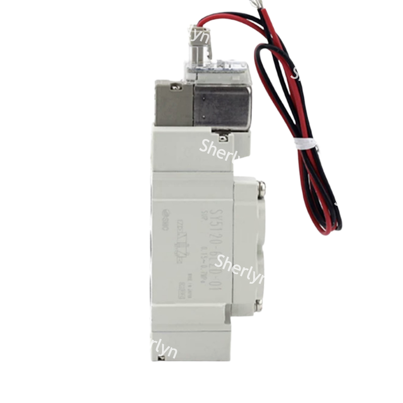 Máy gắn đa chiều tương thích SMC SY3120-5LZD-C6 C6 Port Solenoid Valve Drives Pneumatic Grippers of Assembly Fixtures