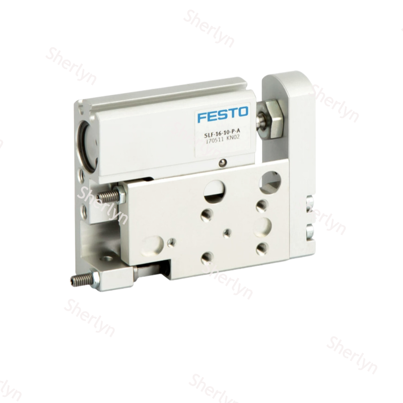 Động cơ lướt dài đột quỵ ổn định FESTO SLF-10-40-P-A 170509 10×40mm Phân tích khí nén nhôm phẳng cho thiết bị chuyển PCB