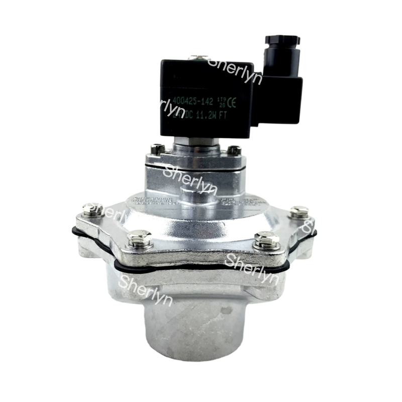 ASCO SCG353A047 Valve phản lực xung mạc tăng cường IP65 Đánh giá 0.35-8.5Bar Bộ điều khiển phun túi áp suất rộng