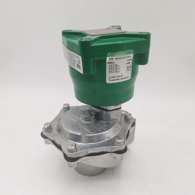 ASCO NFG353A044.24/DC - G1, Kích thước lỗ 27mm, Có ren, Thân nhôm, ATEX, Seal NBR, Series 353 - Xung thu bụi ASCO Van xung chống cháy nổ