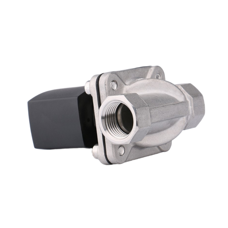 van nước thép không gỉ 12VDC van điện chống ăn mòn thích hợp cho môi trường công nghiệp khắc nghiệt