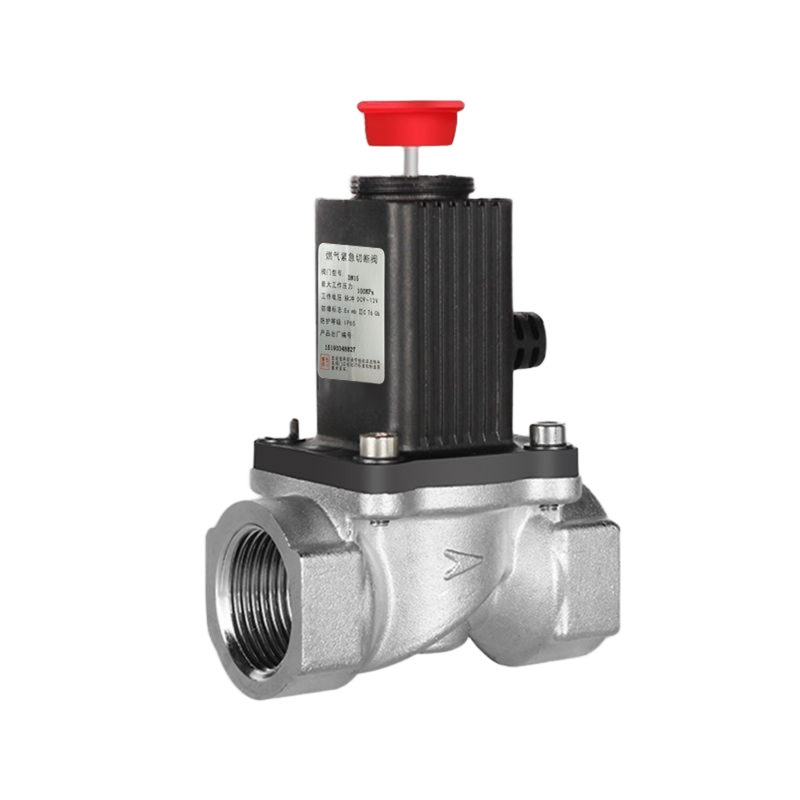 MQ-1/2-15 van điện lực 15mm Khung kích thước 1/2' 'Cách cổng Kích thước NBR Phân AC220V 0,05 Mpa thân thép không gỉ