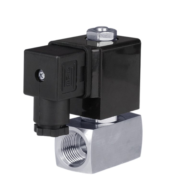 2 Way bình thường đóng Pneumatic Solenoid Valve PTFE Seal vật liệu 25mm Kích thước lỗ 1 "Kích thước cổng áp suất 6 đến 120 Bar 24VAC