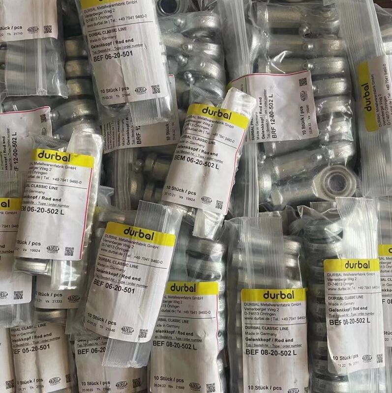 German Durbal Rod End Bearing with PTFE-lined Spherical Plain Bearing Maintenance-free Female Thread