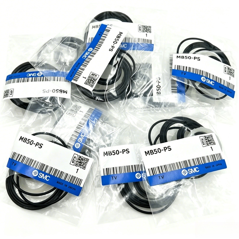 Bộ phụ tùng thay thế phớt xi lanh SMC MB80-PS Vòng đệm chịu mài mòn cao Phù hợp với xi lanh đường kính 80mm dòng MB để sửa chữa dây chuyền sản xuất