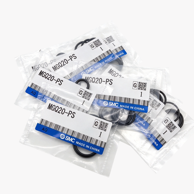 Bộ sửa chữa phớt bảo trì khí nén SMC MGQ20-PS Bao gồm các bộ phận làm kín thay thế hoàn chỉnh cho xi lanh khí nén dẫn hướng nhỏ gọn dòng MGQ đường kính 20mm Sửa chữa tự động hóa công nghiệp
