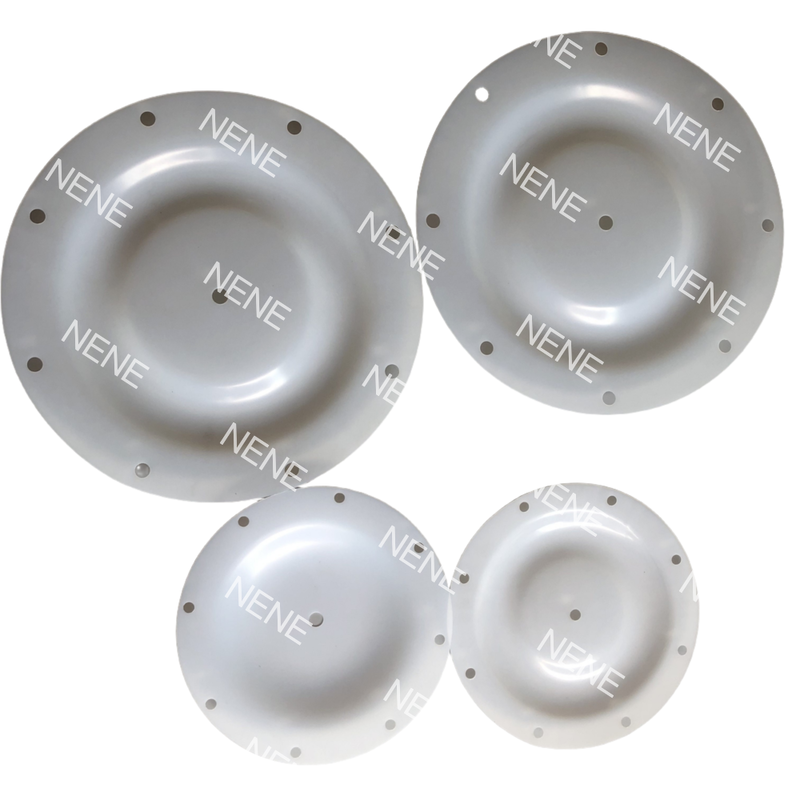 QBY80 QBY100 Phân kính 450MM đường kính bên ngoài 8 lỗ Bạch cầu dòng chảy lớn cho máy bơm chất lỏng ăn mòn