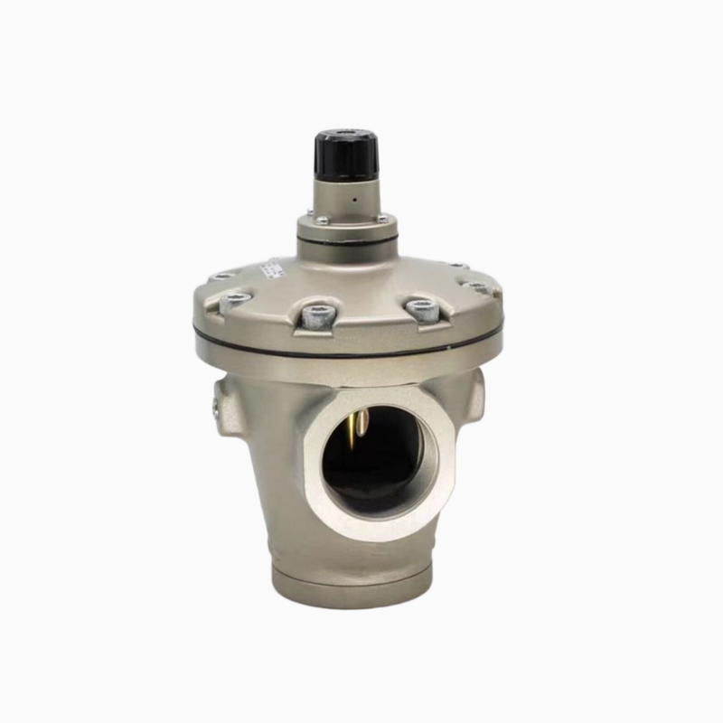 Van ổn định khí cho đường ống chính máy nén khí nhà máy dòng AR825 SMC AR825-12, Bộ điều chỉnh áp suất giảm áp thí điểm lưu lượng lớn 1.5"