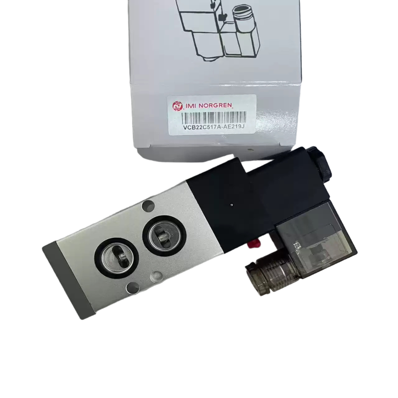 Van điều khiển khí nén định hướng NAMUR IMI NORGREN VCB22C517A-AE219J G1/4 AC220V 5/2 cho bộ truyền động