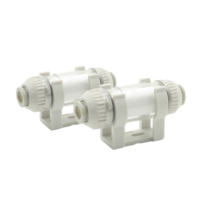 SMC ZFC300‑12 ZFC Series Mini Negative Pressure Filter Straight‑Through Port Layout Space Saving Mounting Option For Packaging Machinery Pneumatic Auxiliary Vacuum Pipeline Application
