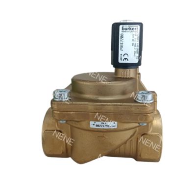 00221846 6281 G1/2 2/2 Thường đóng 13.0 Lỗ dòng chảy NBR Niêm phong Thân van bằng đồng thau AC220V 8W 0.2-16bar -10~+80 ℃ Van điện từ BURKERT