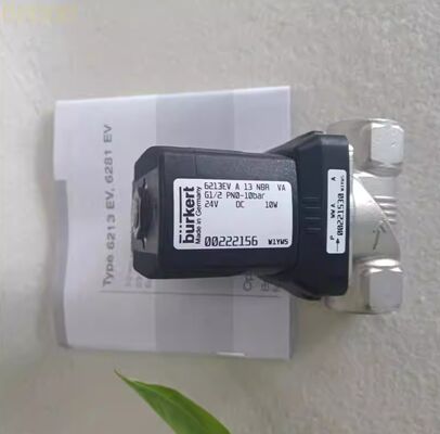 Van điện tử Burkert 6213EV 00222156 24VDC 10W 00221530 Thép không gỉ