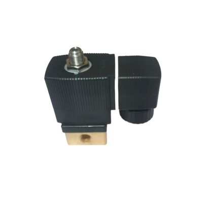 Burkert 6013 Series 00126094 Solenoid Valve, 2/2 thường đóng loại hoạt động trực tiếp, G1/8 Thread Port, 3.0mm lỗ, thân đồng với FKM Seal, 220VAC 8W, 0-10bar