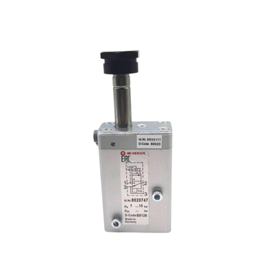 Van điện từ NORGREN 8020747 Van điều khiển hướng khí nén công nghiệp Van điện từ kiểu van trượt G1/4 có chức năng điều khiển bằng tay