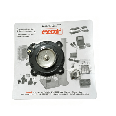 Thiết bị xử lý bụi Mecair Phụ tùng phụ tùng DB18 FKM Phân kính với bộ máy mùa xuân được sử dụng cho Mecair Pulse Jet Solenoid Valve Overhaul Compatible Valve VNP/VEM208, VNP/VEM308, VNP/VEM408