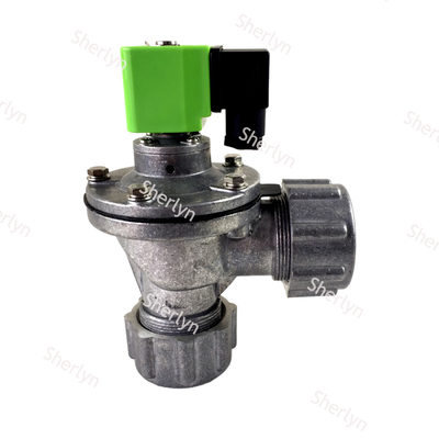 BFEC DMF-ZM-25 Ventil xung thu bụi, góc phải với cấu trúc hạt, phụ tùng cho thiết bị Baghouse