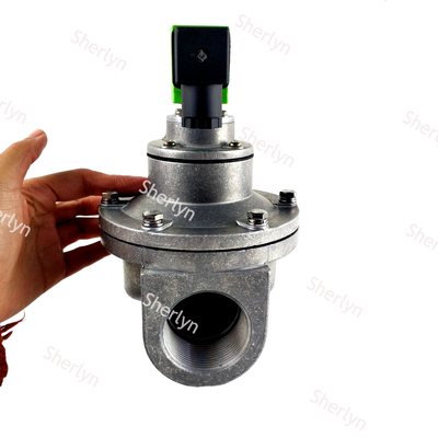 DMF-T-40S BFEC In-line Solenoid Pulse Valve DN40, 1.5 Inch, DC24V AC220V Coil tùy chọn, Bộ phận dự phòng thu bụi
