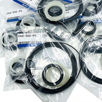 Bộ sửa chữa xi lanh SMC CA2-40Z-PS NBR Rod Piston Cushion Seal Cho xi lanh khí nén tiêu chuẩn đường kính 40mm Bao gồm gói mỡ bôi trơn